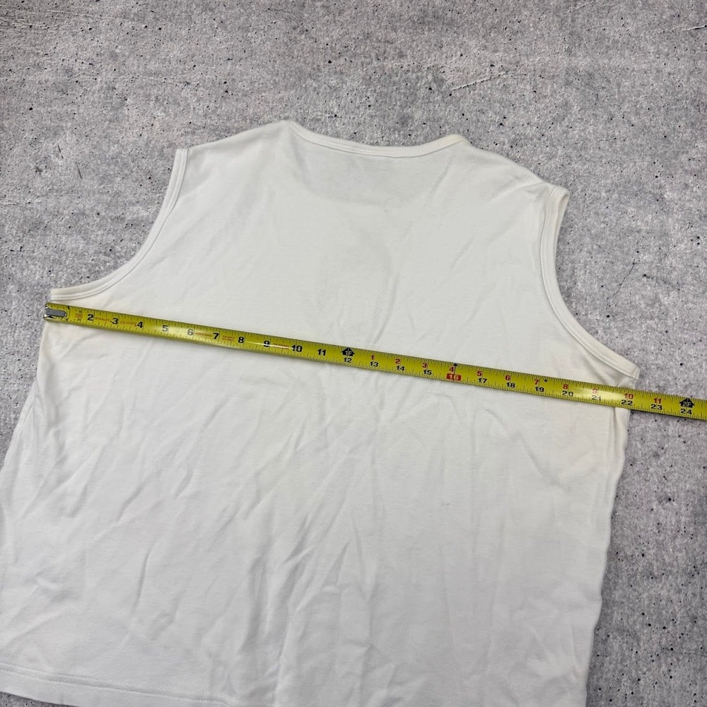 Las Olas White Hummingbird Floral Embroidered Crop Top Cotton Womens XL - Picture 10 of 11
